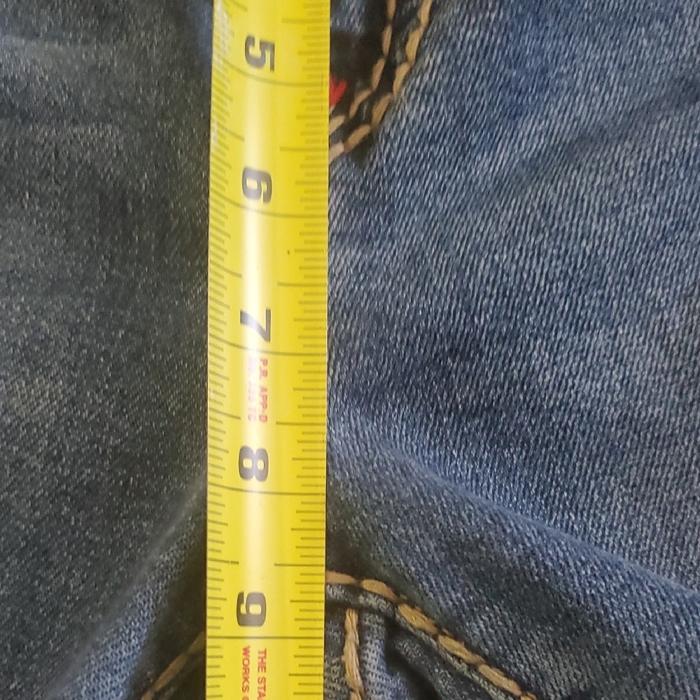 True Religion Halle Blue Skinny Jeans Sz 30 - Picture 11 of 15